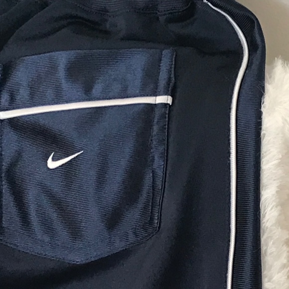 Nike Dark Blue Youth Sport Pant (Fits Women’s Small - US Product)/Side Stripes - Picture 9 of 14